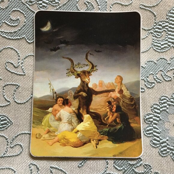 5/$25 Large Baphomet & Coven Sticker - Picture 2 of 6